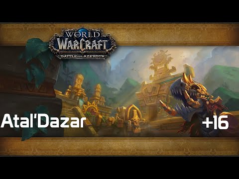 Mythic Keys - Atal'Dazar +16 Timed (Healer)