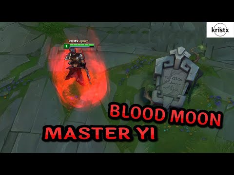 MASTER YI BLOODMOON SKIN