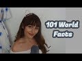ASMR Whispered Ear To Ear 101 World Facts