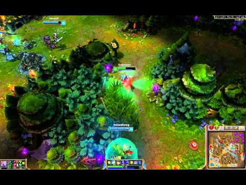 Ezreal & Thresh Botlane - Season 4 - Full Game Highlights