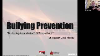 Bullying Prevention - The Right and Wrong Way in Martial Arts