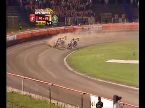 Polonia Bydgoszcz - Stal Gorzów 14 bieg: Niesamowita jazda Lindbaeck'a