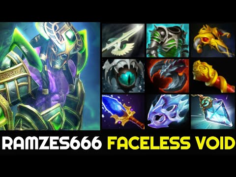 RAMZES666 Situational Build Faceless Void - Halberd & Assault Cuirass Build 7.27 Dota 2