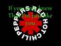 Red Hot Chili Peppers 'Cabron' -Lyric Video ...