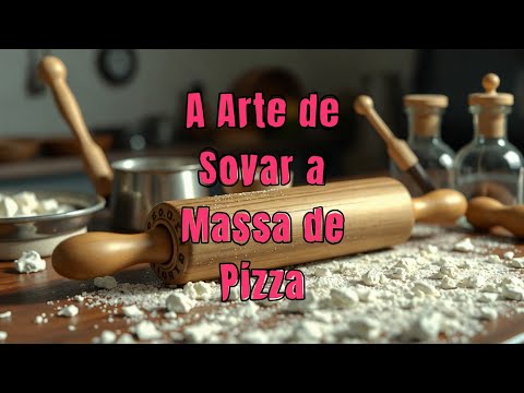 A Arte de Sovar a Massa de Pizza! Sova com Paciência, Pizza com Alma!