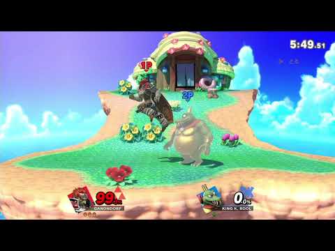 死ぬまで逃げられないガノンの猛攻【スマブラSP】