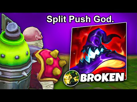 This Rabadon's Rush Singed strategy made this champ fun again! (SPLIT PUSH GOD)