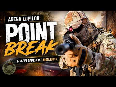 Arena Lupilor - Point Break | Airsoft Gameplay Highlights #1