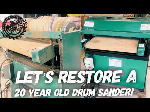 Tool Restoration. Drum Sander.