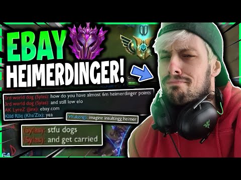 Sylas Exposes 6 Million Mastery Heimerdinger For Being Boosted... - League of Legends