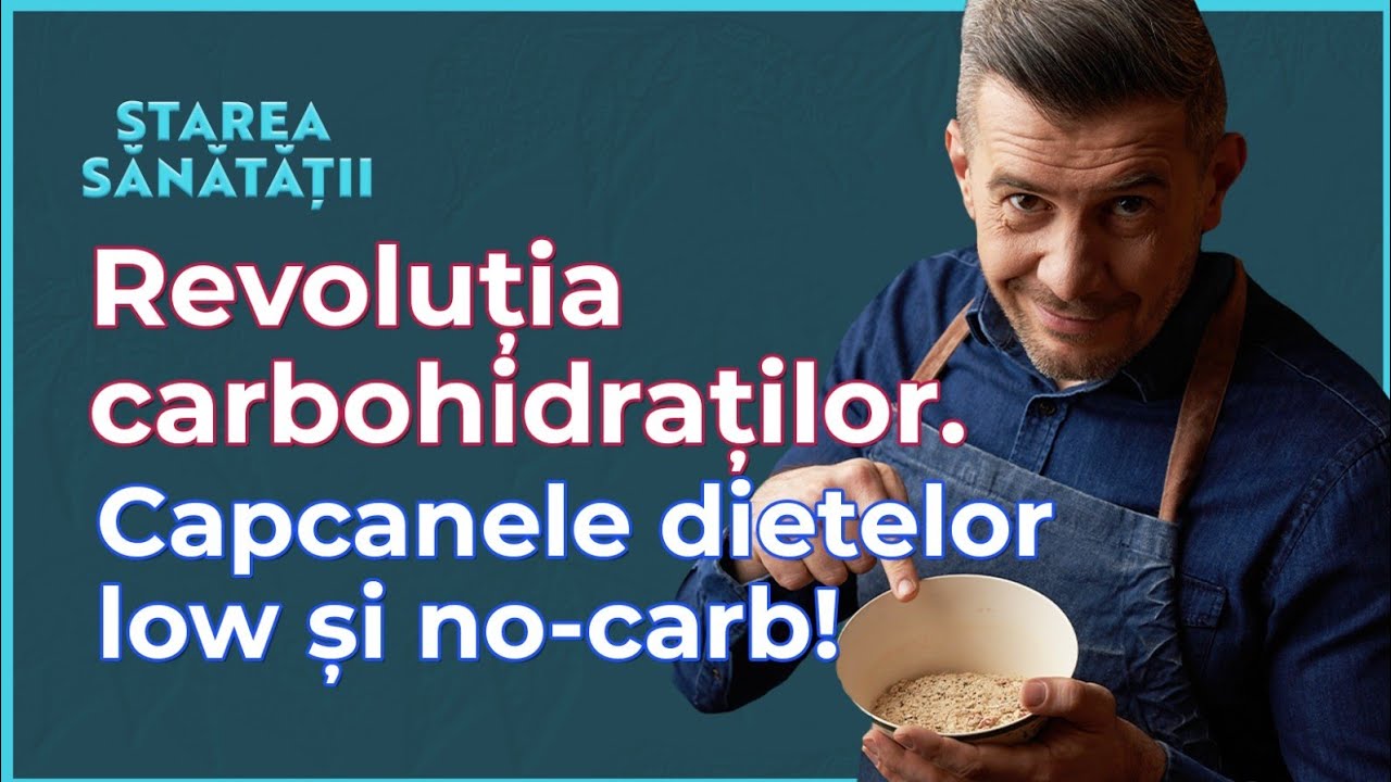 Carbohidrații: legende, paleo-prostii, keto-păcăleli. Legume-fructe, nu fresh! Starea Sănătății #56