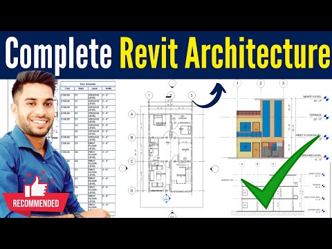 Complete House Project in Revit Architecture