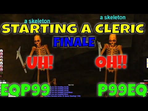 EverQuest Project 1999 Starting a Cleric Part 5! / EQ P99 ding level 5 spells then horrific DEATH