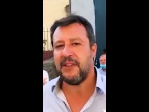 SALVINI SUBITO DOPO L' AGGRESSIONE A PONTASSIEVE "EPISODIO SGRADEVOLE MA ANDIAMO AVANTI"