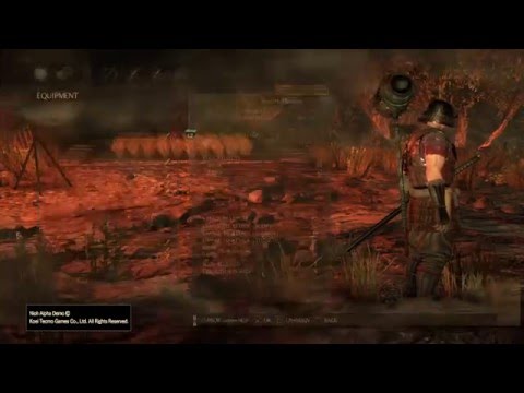 Nioh Alpha Demo My fancy bronze hammer