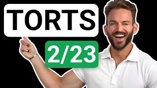 Torts: Intentional Torts Overview — Essential Elements of the Prima Facie Case