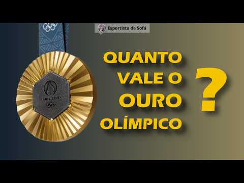 Quanto vale a medalha de ouro da Olimpíada de Paris 2024?