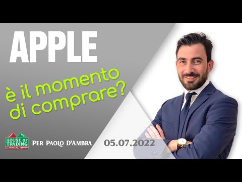 Paolo D'Ambra: a Wall Street i rimbalzi son da sfruttare per vendere APPLE