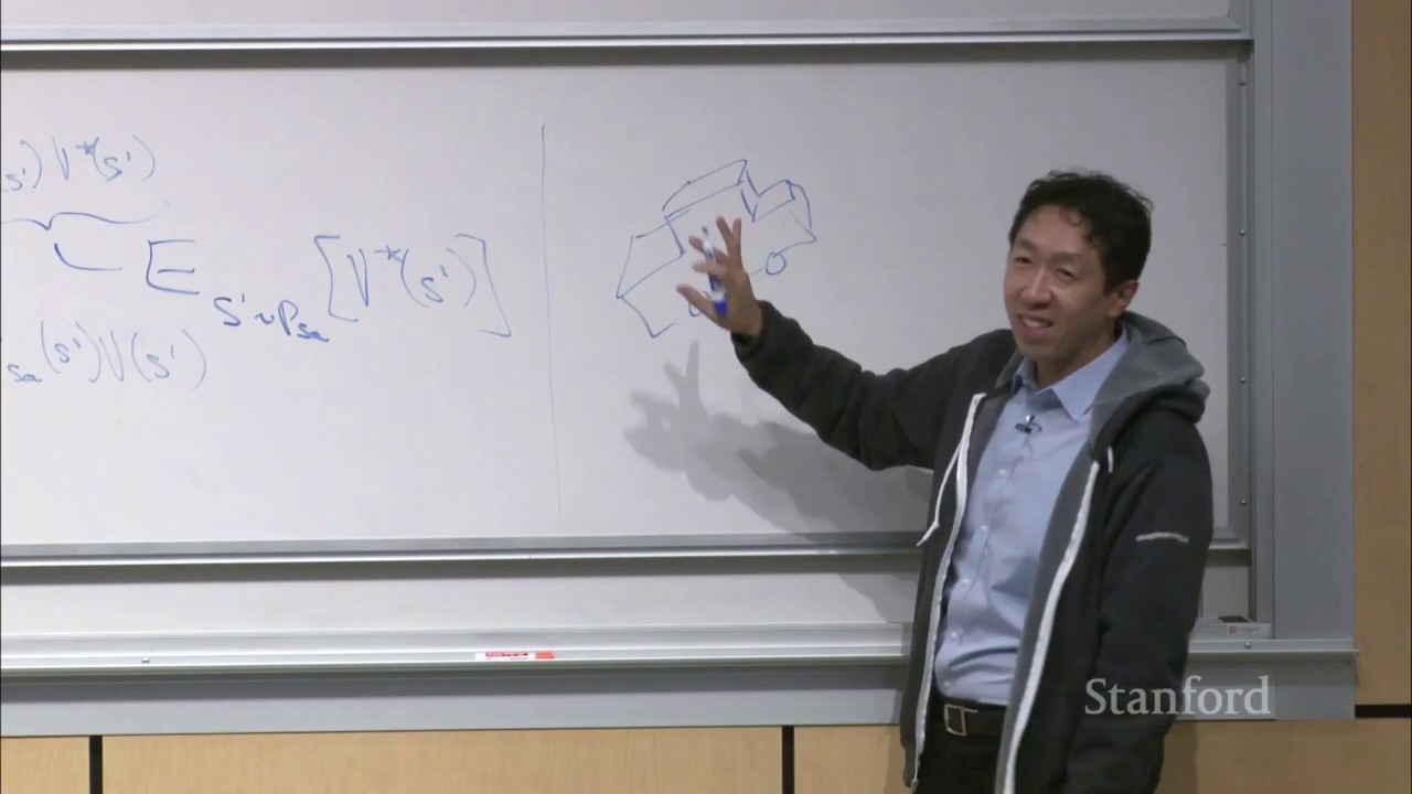 Lecture 18 - Continous State MDP & Model Simulation | Stanford CS229: Machine Learning (Autumn 2018)