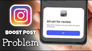 All Set for Review Instagram Boost Post Problem | Your Ad is in Review