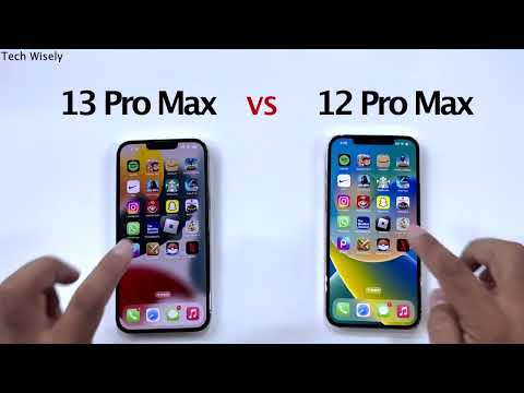 iPhone 13 Pro Max vs 12 Pro Max - SPEED TEST