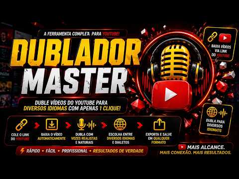 Dublador de vídeos automático