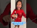 The Three Sisters - First baby tooth lost!