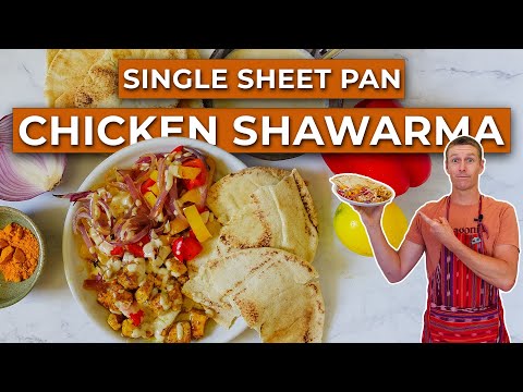 Single Sheet Pan Homemade Easy Chicken Shawarma! | Kitchen Captain | Episode 30