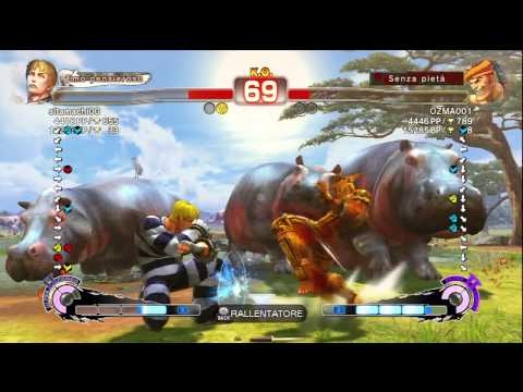 Super Street Fighter IV AE2012 - sitamachi00 (Cody) Vs OZMA001 (Adon)