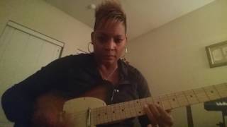 Shay&#39;s rendition of Mercy Mercy Mercy by Dana Owens AKA Queen Latifah on lead guitar