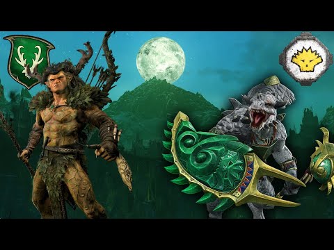 FULL VANGUARD SHOWDOWN at HELL PIT - Wood Elves vs. Lizardmen - Total War Warhammer 2