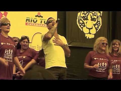 VIDEO GUSTAVO SANTILLAN EN ¨TIGRE¨ CAMINATA AEROBICA