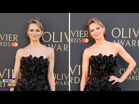 ✨ Kara Tointon Stuns at the 2025 Olivier Awards! 🌸🎭