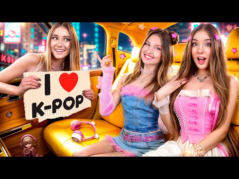 I Was Adopted by K-Pop Family! Makeover From Nerd to Popular Rumi