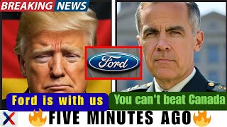 CARNEY'S CANADA UNITED: FORD DECLARES TRUMP'S BULLYING UNACCEPTABLE