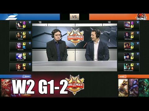 Huma vs Epsilon eSports | Game 2 S6 EUCS Summer 2016 Week 2 | HMA vs EPS G2 1080p