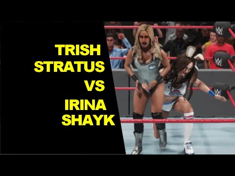 WWE 2K19 Trish Stratus vs Irina Shayk - Extreme Rules