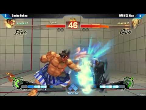 [EVO 2013 SSFIV AE Top 32] Qanba Dakou (E Honda, Fei Long) vs DM MCZ Xian (Gen)