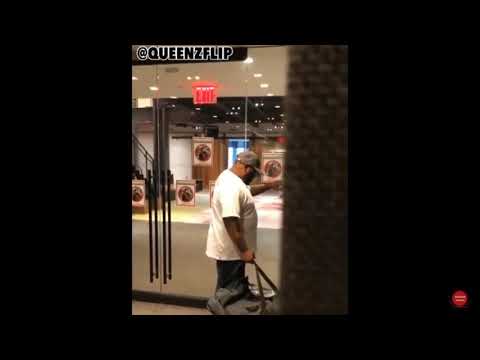 QUEENZFLIP Throw The Joe’s Pizza & Fight In Atlantic Records