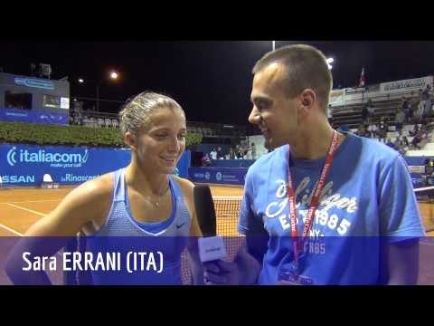 Wta Italiacom Open Palermo - Intervista a Sara Errani dopo il primo turno