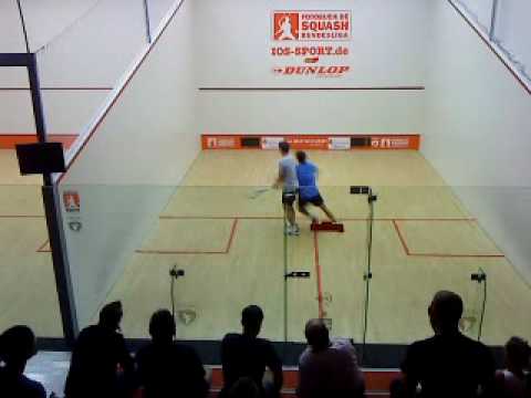 Squash DHM 2009 Finale Herren-A in Krefeld Part1