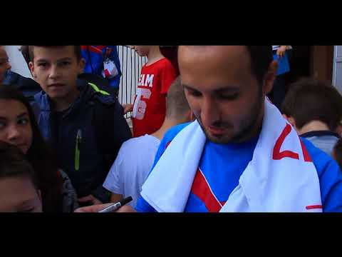 FC Hermannstadt a evoluat pe terenul Școlii Gimnaziale „N. Iorga” din Sibiu