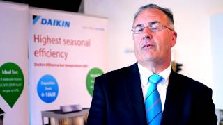 The Daikin Altherma Hybrid heat pump is explained by David Morrison of