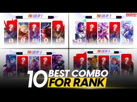 TOP 10 UNBEATABLE MLBB COMBOS FOR RANK PLAY