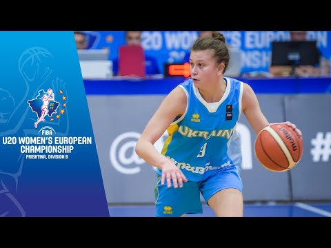 Greece v Ukraine - Full Game - FIBA U20 Women's European Championship Division B 2019