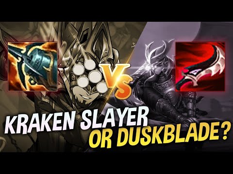WHEN TO BUILD KRAKEN SLAYER VS. DUSKBLADE ON MASTER YI? - COWSEP