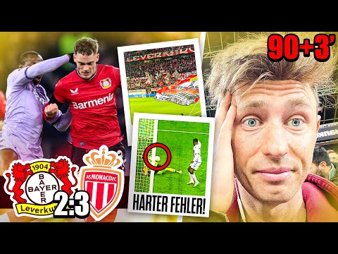 90+2 TOR Bayer Leverkusen vs AS Monaco 2-3 | Highlights | UEFA Europa League 2022/23 Stadionvlog