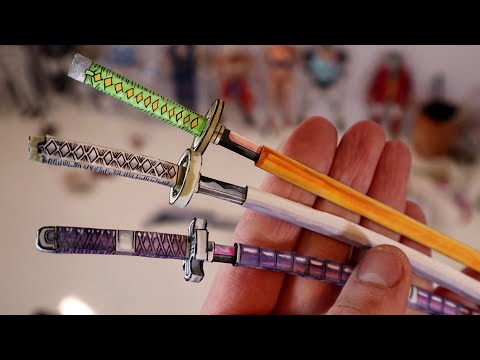 How To Make ANY Sword Out Of PAPER