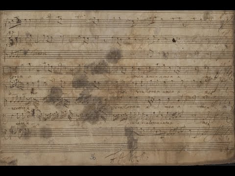 Johann David Heinichen - Magnificat in A major, S.90. {w/ original Manuscript.}