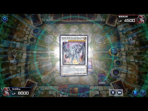 Azure-Eyes Silver Dragon fills the Monster Zone | Yu-Gi-Oh! Master Duel